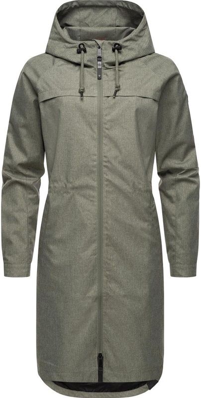 Ragwear - Dames Outdoorjas - Lichtgewicht - Waterdicht - Polyester - Capuchon