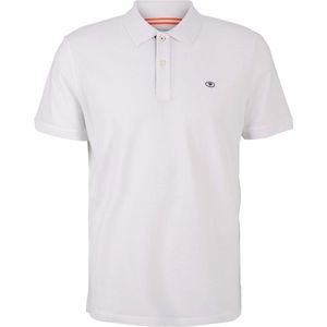 TOM TAILOR basic polo with contrast Heren Poloshirt