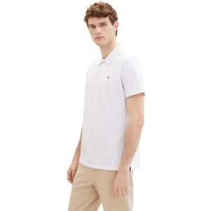 Tom Tailor - Basic - Poloshirt - Effen - Piqué - Katoen