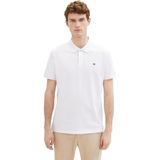 Tom Tailor - Basic - Poloshirt - Effen - Piqué - Katoen