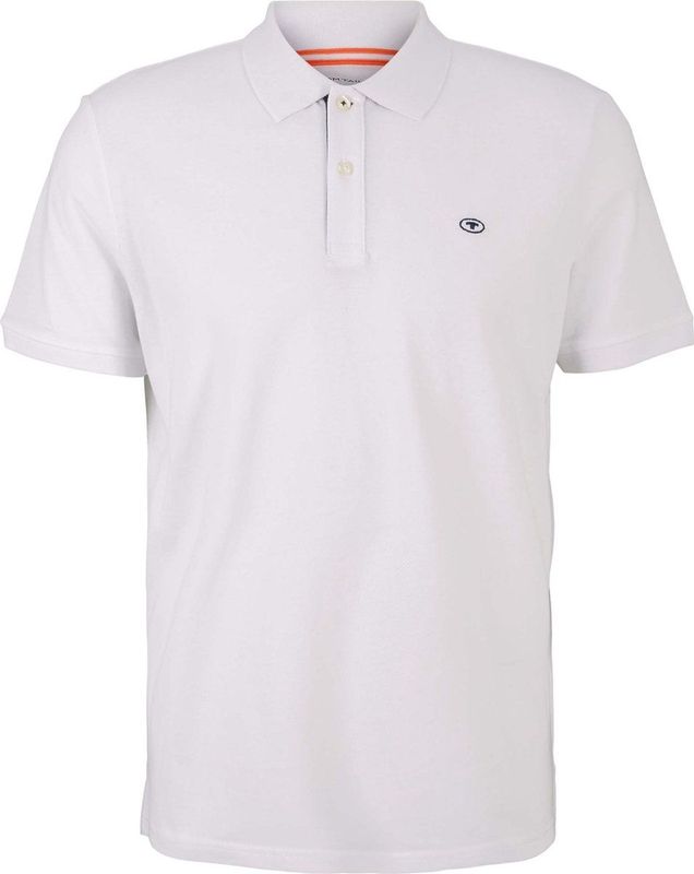 Tom Tailor - Basic - Poloshirt - Effen - Piqué - Katoen