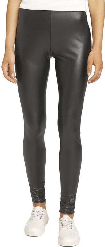 TOM TAILOR Denim Leggings, in Lederoptik