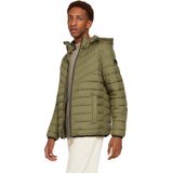 Gewatteerde Jas - Zwart - Regular Fit - Met Capuchon