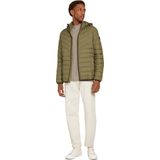 Gewatteerde Jas - Zwart - Regular Fit - Met Capuchon