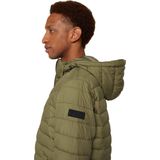 Gewatteerde Jas - Zwart - Regular Fit - Met Capuchon