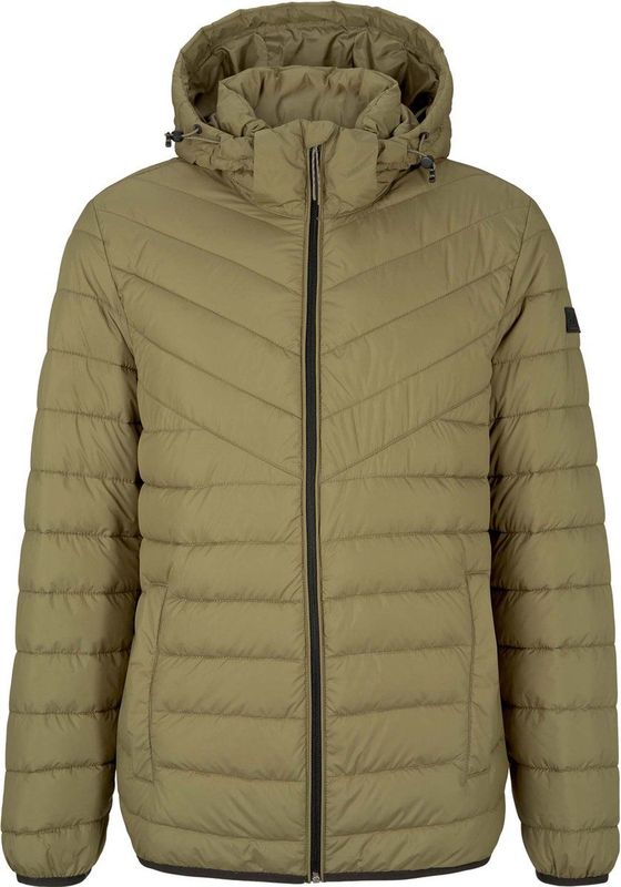 Gewatteerde Jas - Zwart - Regular Fit - Met Capuchon