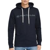 Logoprint Heren Hoodie van Tom Tailor.