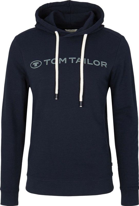 Logoprint Heren Hoodie van Tom Tailor.
