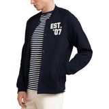 Tom Tailor Denim - Sweatvest - Heren - Blauw - Katoen - 1030662