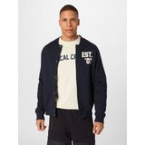 Tom Tailor Denim - Sweatvest - Heren - Blauw - Katoen - 1030662