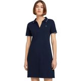 TOM TAILOR - Polo Dress - Jurk - Dames - Katoen - Blauw