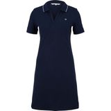TOM TAILOR - Polo Dress - Jurk - Dames - Katoen - Blauw