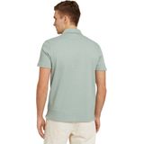 TOM TAILOR - Structured Poloshirt - Effen Kleur - Biologisch Katoen