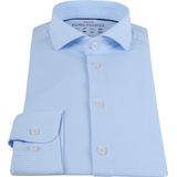 Pure - Functional Overhemd - Blauw - Pied De Poule - Heren