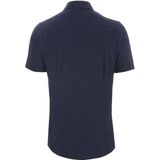 Pure The Functional Shirt KM Blauw - Heren - Overhemden Casual