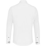 Pure Shirts - Overhemd - Wit - Lange Mouw - Functional Fit