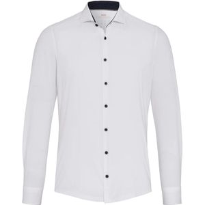 Pure Shirts - Overhemd - Wit - Lange Mouw - Functional Fit