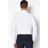 Pure - Overhemden - Wit - Slim-fit