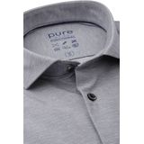Pure Functional Jersey shirt grijs, Effen