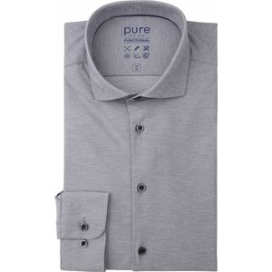 Pure Functional Jersey shirt grijs, Effen