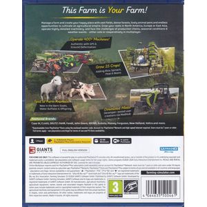 Farming Simulator 25 - Sony PlayStation 5 - Simulator