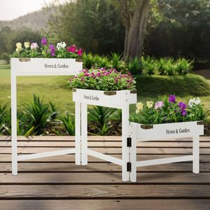 ECD Germany - Enna - Eetkamerstoelen - Bordeaurood - Microvezel - Set van 4