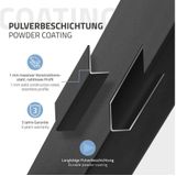 Tischbeine Tischgestell X-Design 85 x 71 x 85 cm Schwarz aus Metall ML-Design