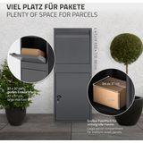 ML-Design - Pakket Brievenbus - Antraciet - Staal