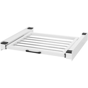 Tussenframe met waslijn 60,5x54,5 cm Wit staal ML-Design