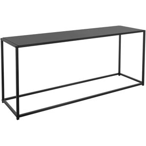 Salontafel 115x32x50,5 cm Zwart Metaal ML Design