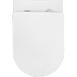 Keramisch wandcloset, 52 cm lang, randloos met soft-close Luxebath