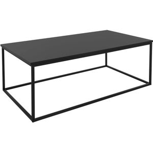 Salontafel 110x39,5x59 cm zwart metaal ML design