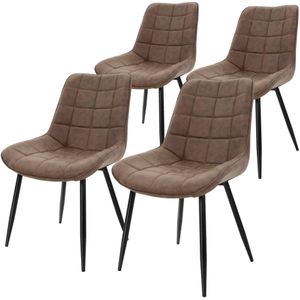 Set van 4 eetkamerstoelen Sandra | ML-Design