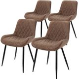 Set van 4 eetkamerstoelen Megan | ML-Design