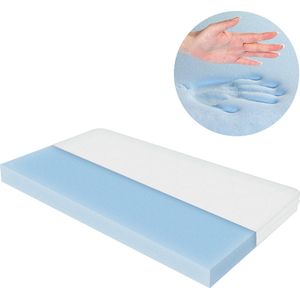 ML-Design - Kinderbed Huisbed - Lichtgrijs - Grenenhout - Inclusief Matras