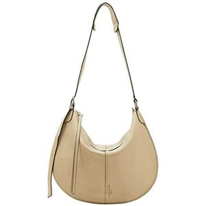 LIEBESKIND BERLIN Leren Schoudertas Schoudertas Heavy Pebble Naomi Hobo Oat Beige