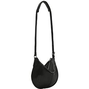 Liebeskind Berlin Dames Naomi Natural Sheep Hobo S, 9999-Black