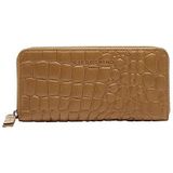 Liebeskind Berlin Dames Croco Gigi Purse L, Gouden amber