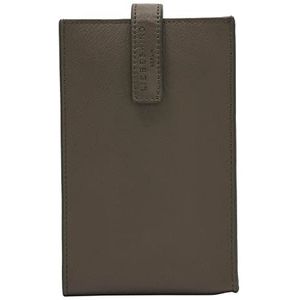 LIEBESKIND BERLIN Leren Utensil zak Nesmin Pendant Mobile Nori Green Bruine