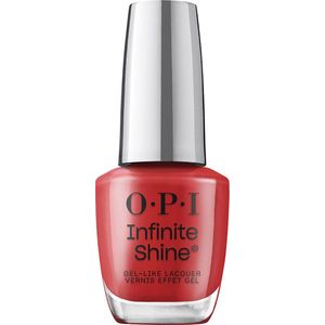 OPI Infinite Shine Big Apple Red Nagellak met Geleffec