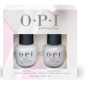 OPI Nagellak Duo Giftset - 2x15ml - Helderwit en Parelmoer - Hoogwaardige Formule