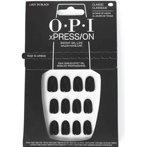 OPI - Xpress/On - Nagellak - Lady In Black - Set van 30 Stuks
