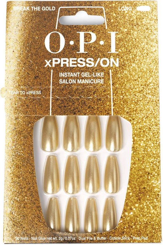 OPI - xPRESS/ON - Kunstnagels - 30 Stuks - Herbruikbaar - Inclusief Accessoires