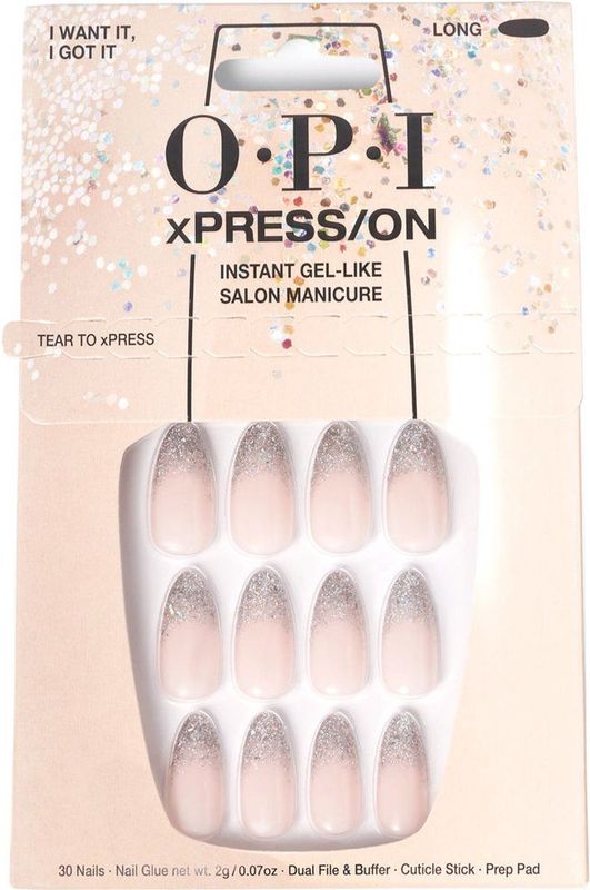 OPI Xpress/On Nail Art - 30 Stuk - I Want It - Nagellak
