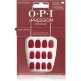 OPI xPRESS/ON valse nagels Big Apple Red 30 st