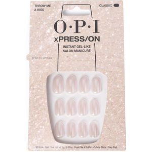 OPI - xPRESS/ON - Throw Me a Kiss - Kunstnagels - Light Pink - 1 st