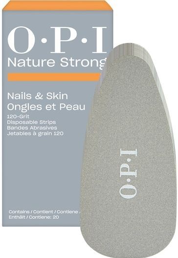 OPI - Dual Sided Foot File Disposable Strips - Nagelverzorging - 80/120 Grit - Navulpak 20 Stk.