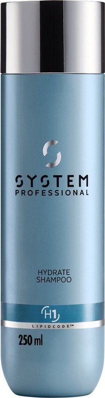 System Professional Hydrate Shampoo H1 250 ml - Normale shampoo vrouwen - Voor Alle haartypes