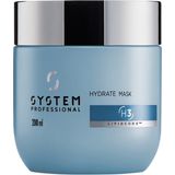 System Professional - Hydrate Mask H3 - Haarmasker - 200ml - Intens Voedend