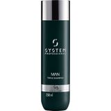 System Professional System Man Triple Shampoo M1 250 ml - Normale shampoo vrouwen - Voor Alle haartypes